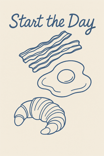 Breakfast Time (unframed)