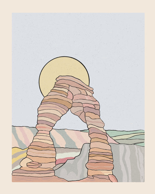 Arches unframed