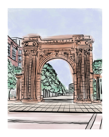 Old Union Station (Columbus) color*