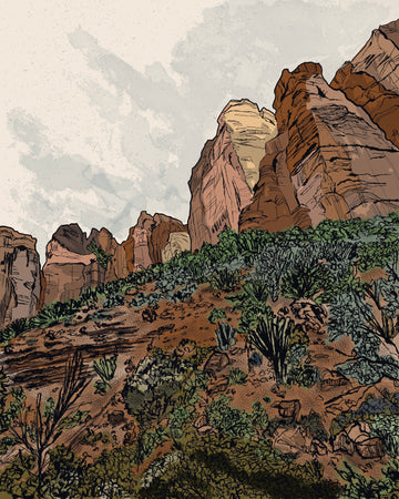 Sunday Stroll (color)