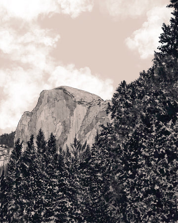 Half Dome (Yosemite) unframed