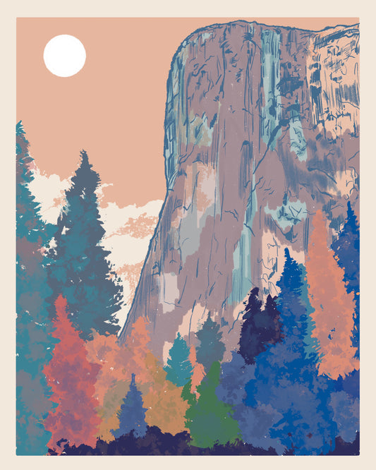 El Capitan (Yosemite) unframed