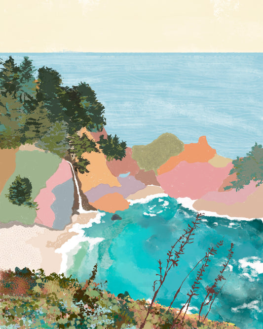 McWay Falls of Big Sur Unframed