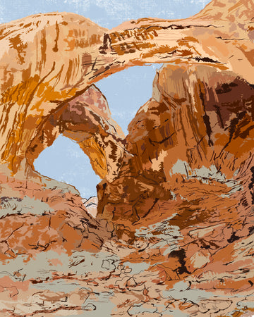 Moab Arches unframed