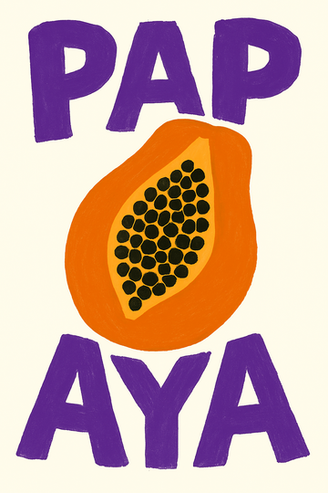Papaya Play (unframed)