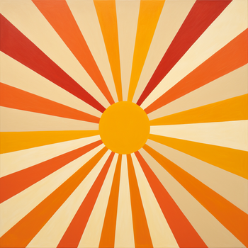 Sunburst Unframed