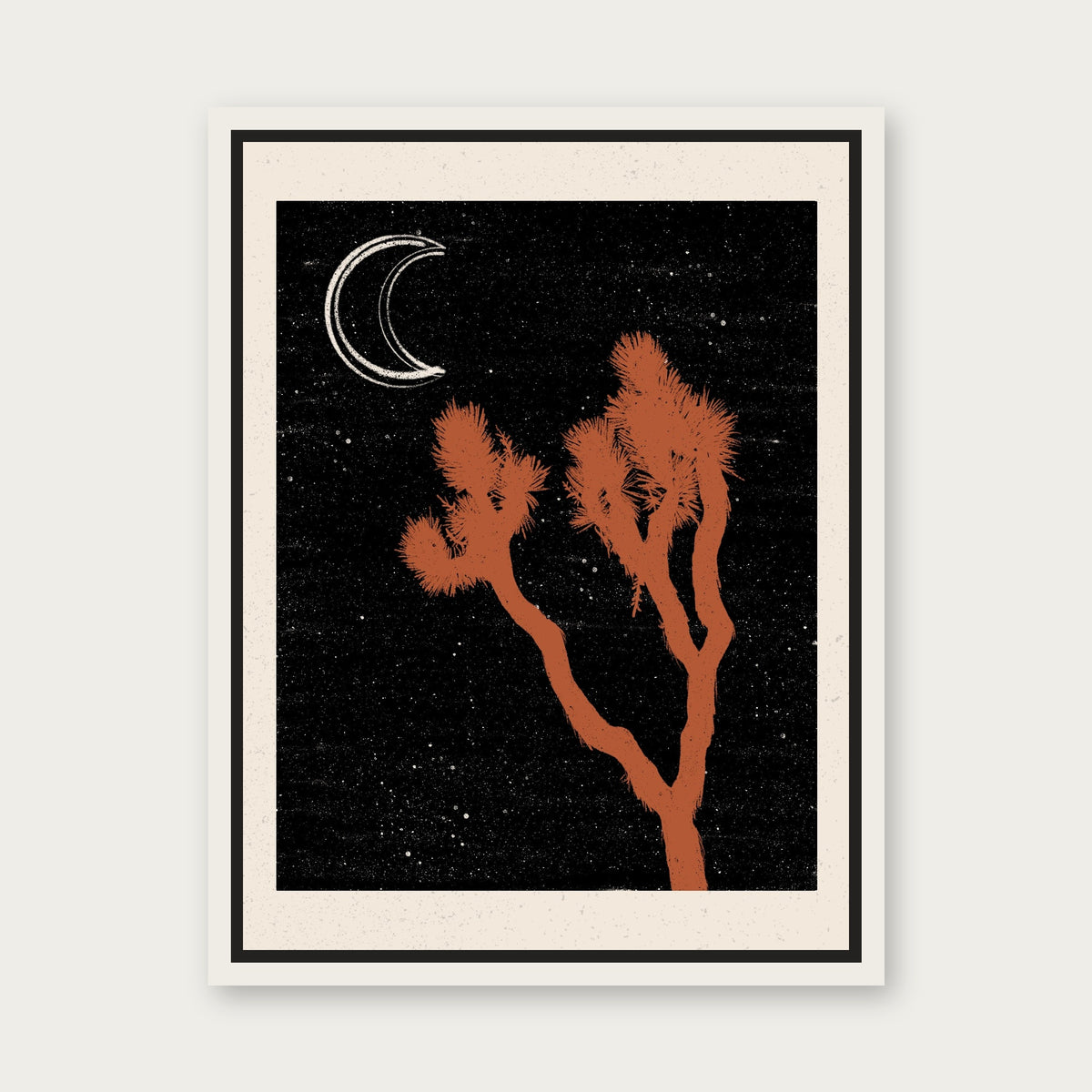 After Hours 1 Floating Frame Canvas - White floating frame
