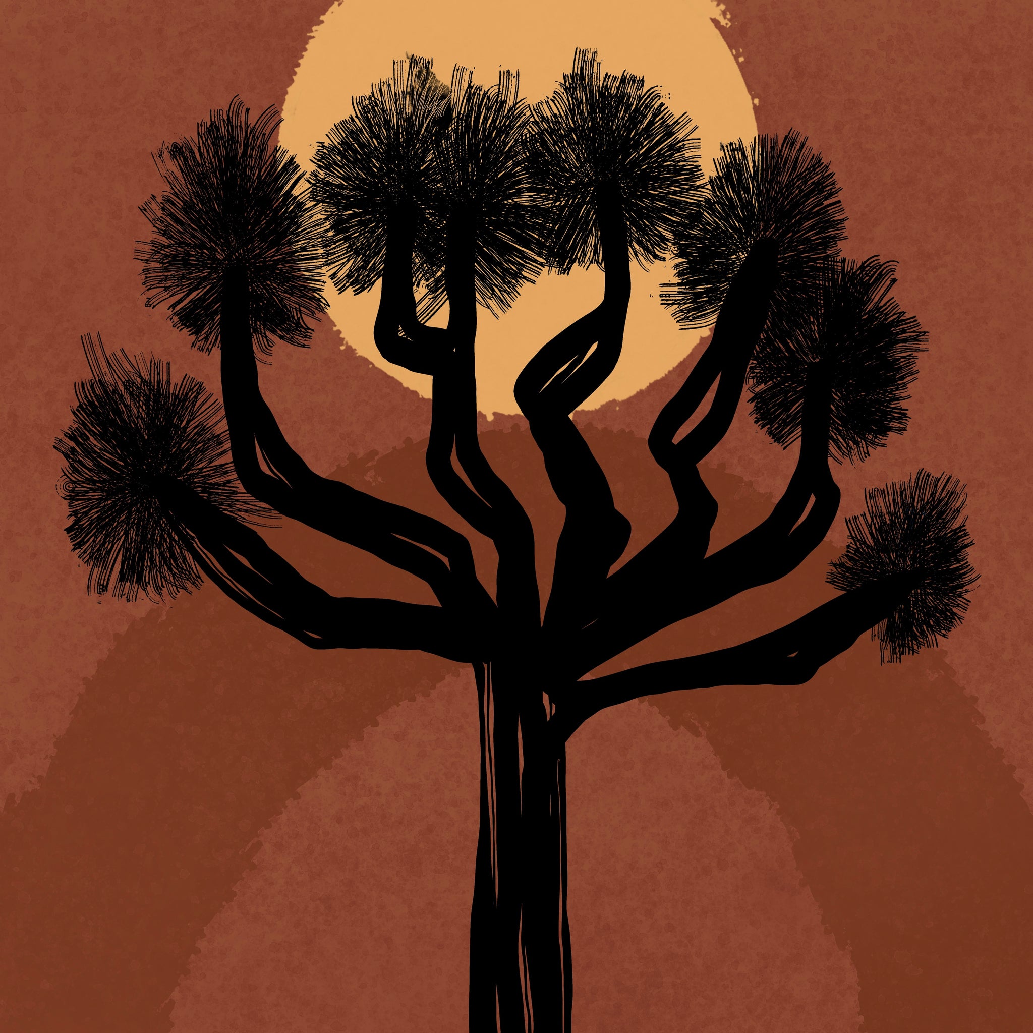 Branch Out unframed