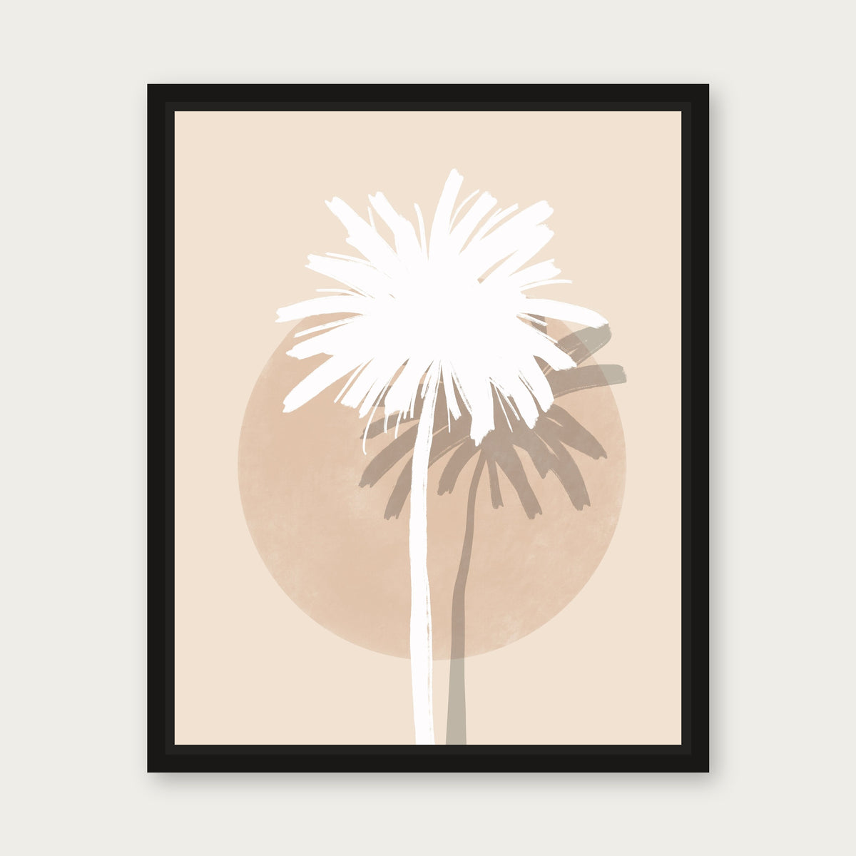 Friends Of Malibu Floating Frame Canvas - Black floating frame