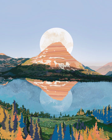 Glacier National Park unframed