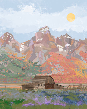 Grand Teton unframed