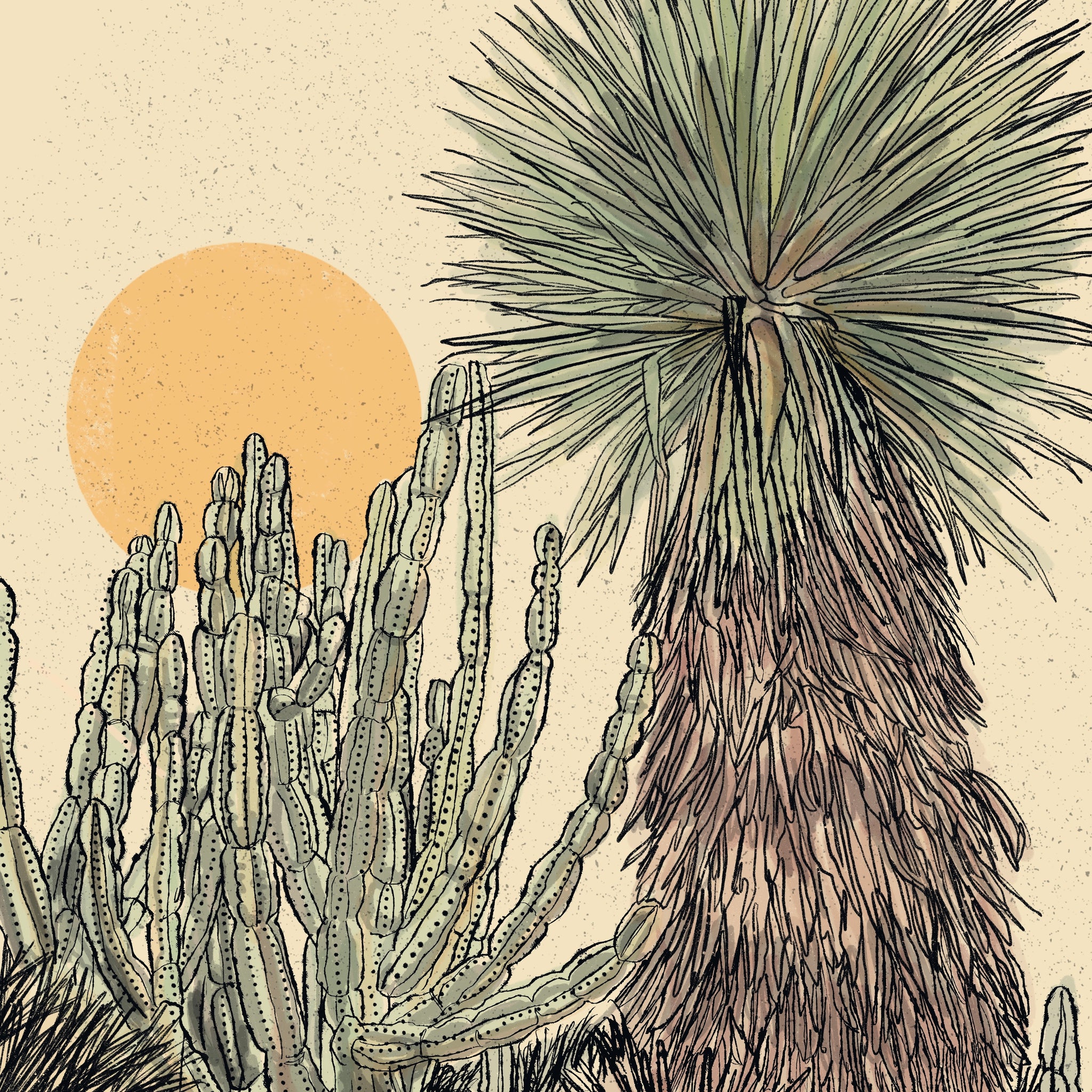 Hold Hands. unframed