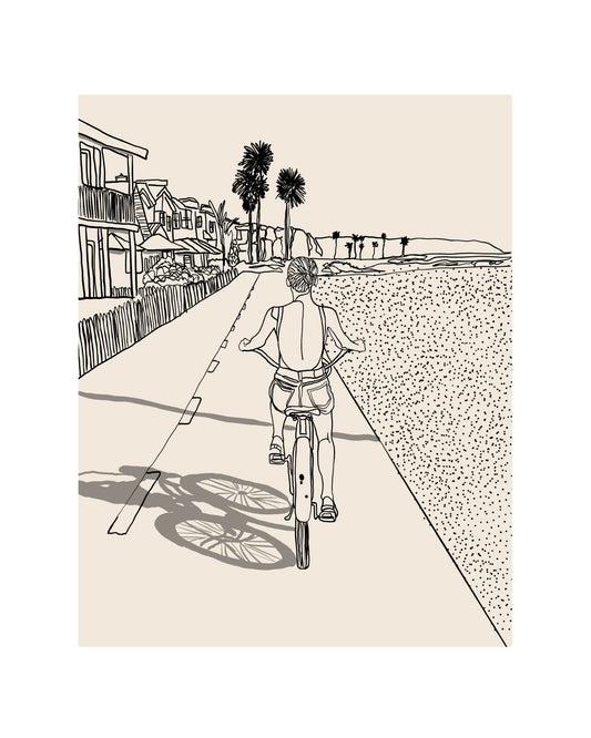 Cruisin’ unframed