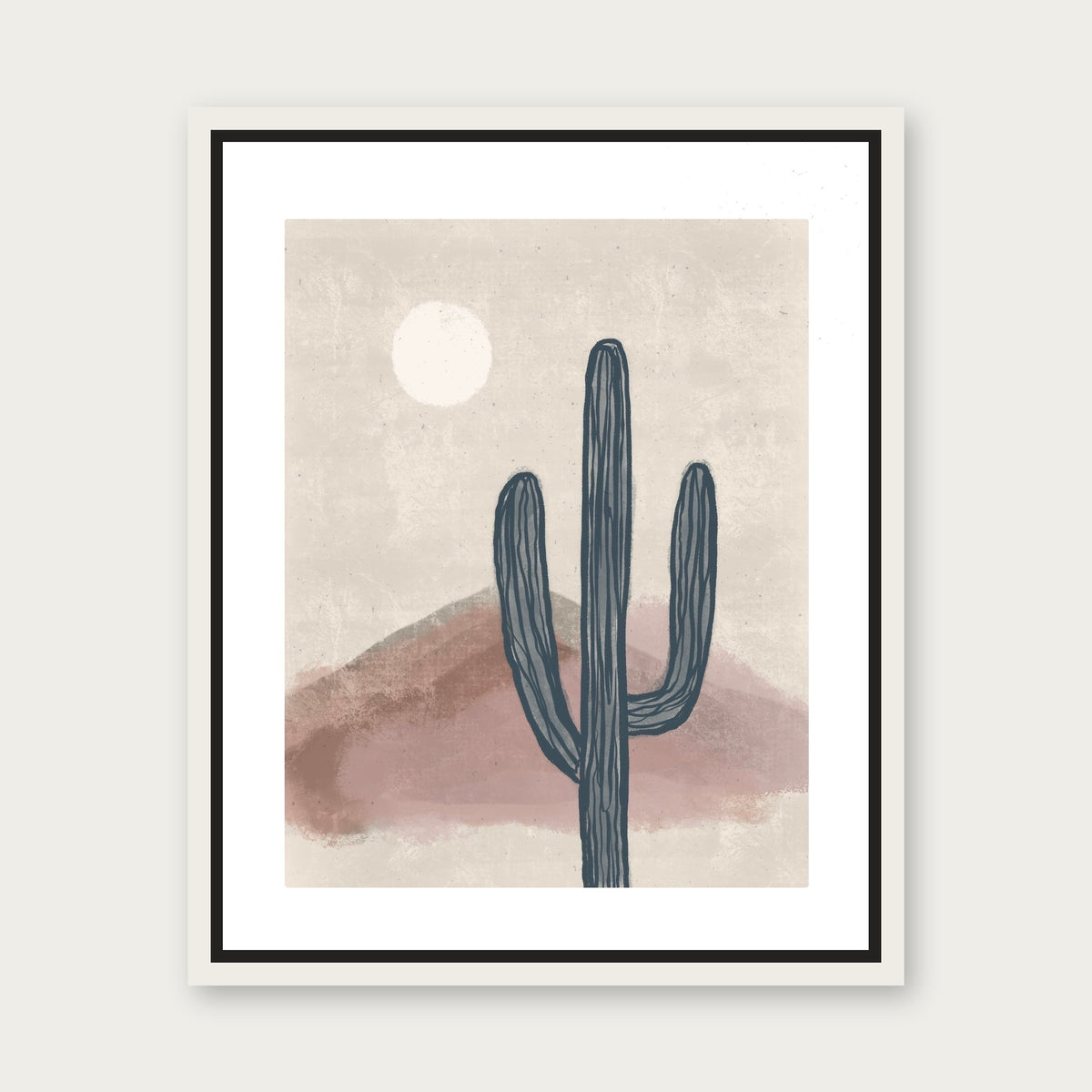 Old Pal Floating Frame Canvas - White floating frame