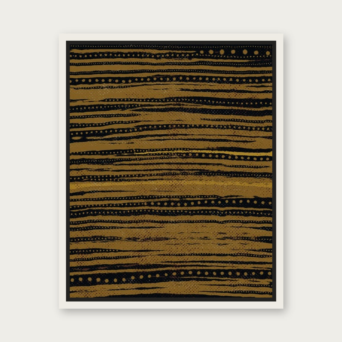 Regal Floating Frame Canvas - White floating frame