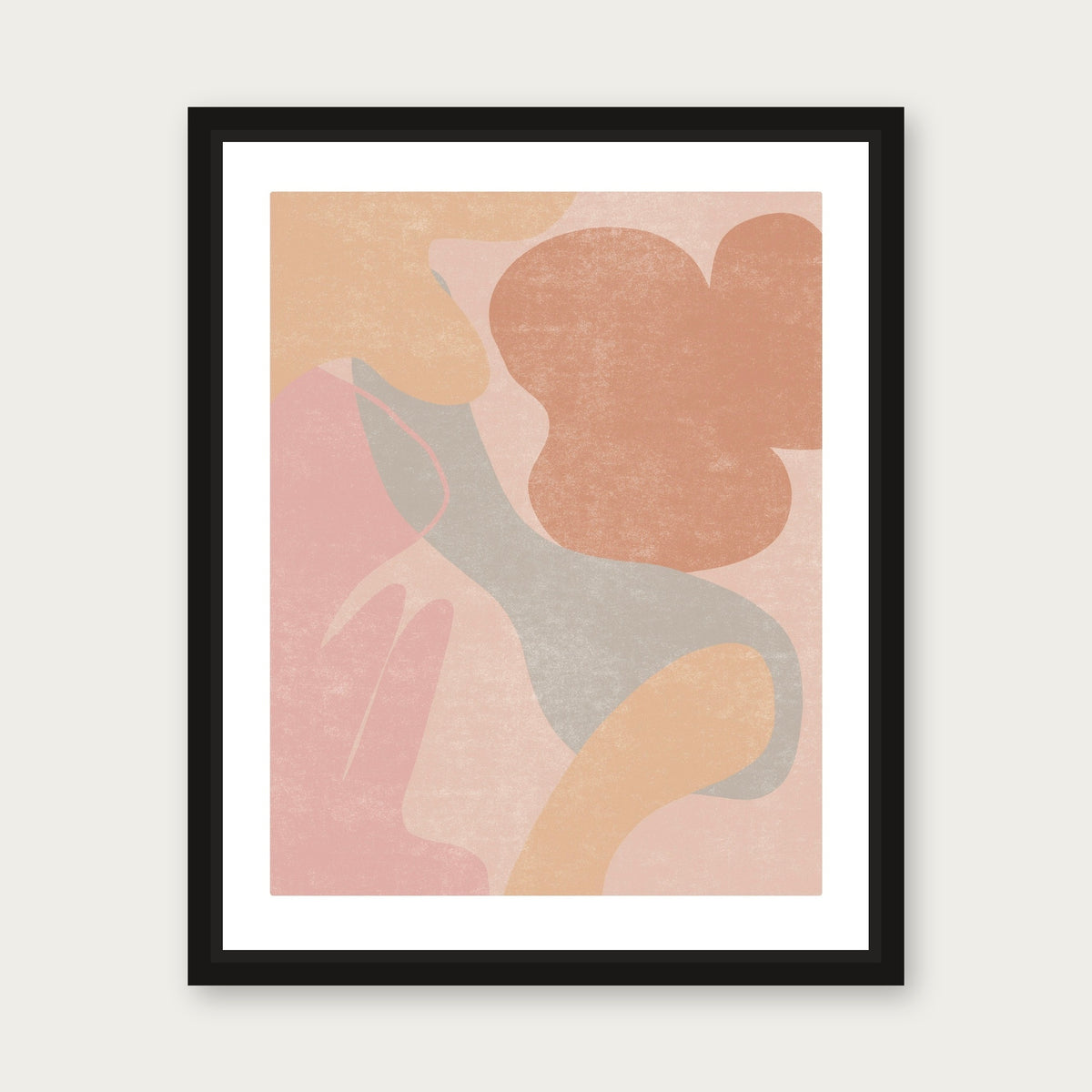 Ruby My Dear 1 Floating Frame Canvas - Black floating frame