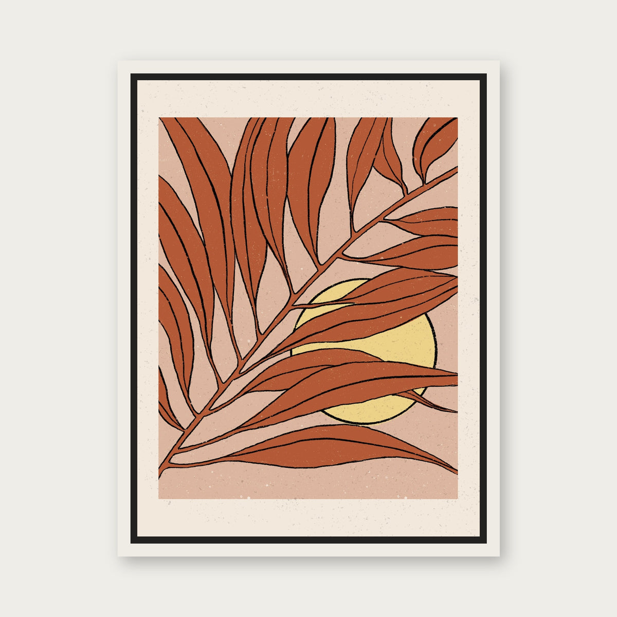 Shine Through 1 Floating Frame Canvas - White floating frame