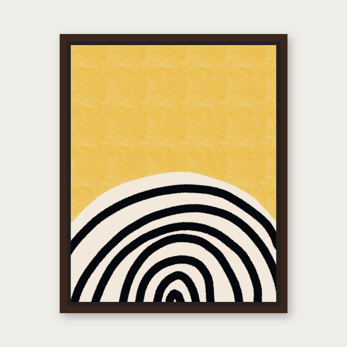 Sydney 1 Floating Frame Canvas - Espresso floating frame