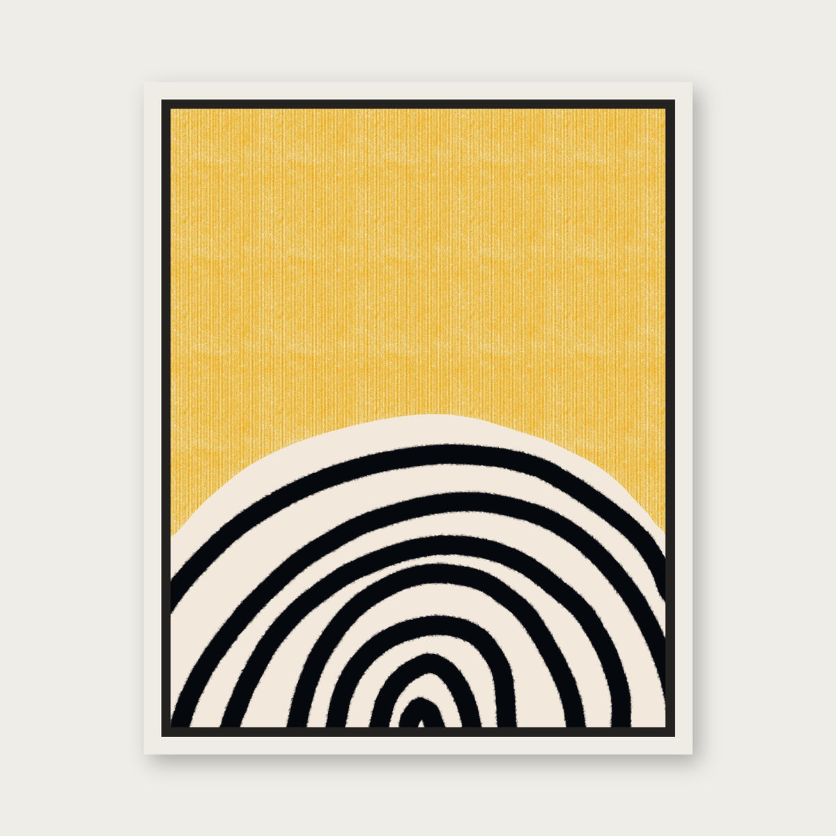 Sydney 1 Floating Frame Canvas - White floating frame
