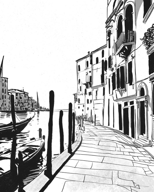 Venice In Spring unframed