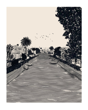 Venice Canals unframed