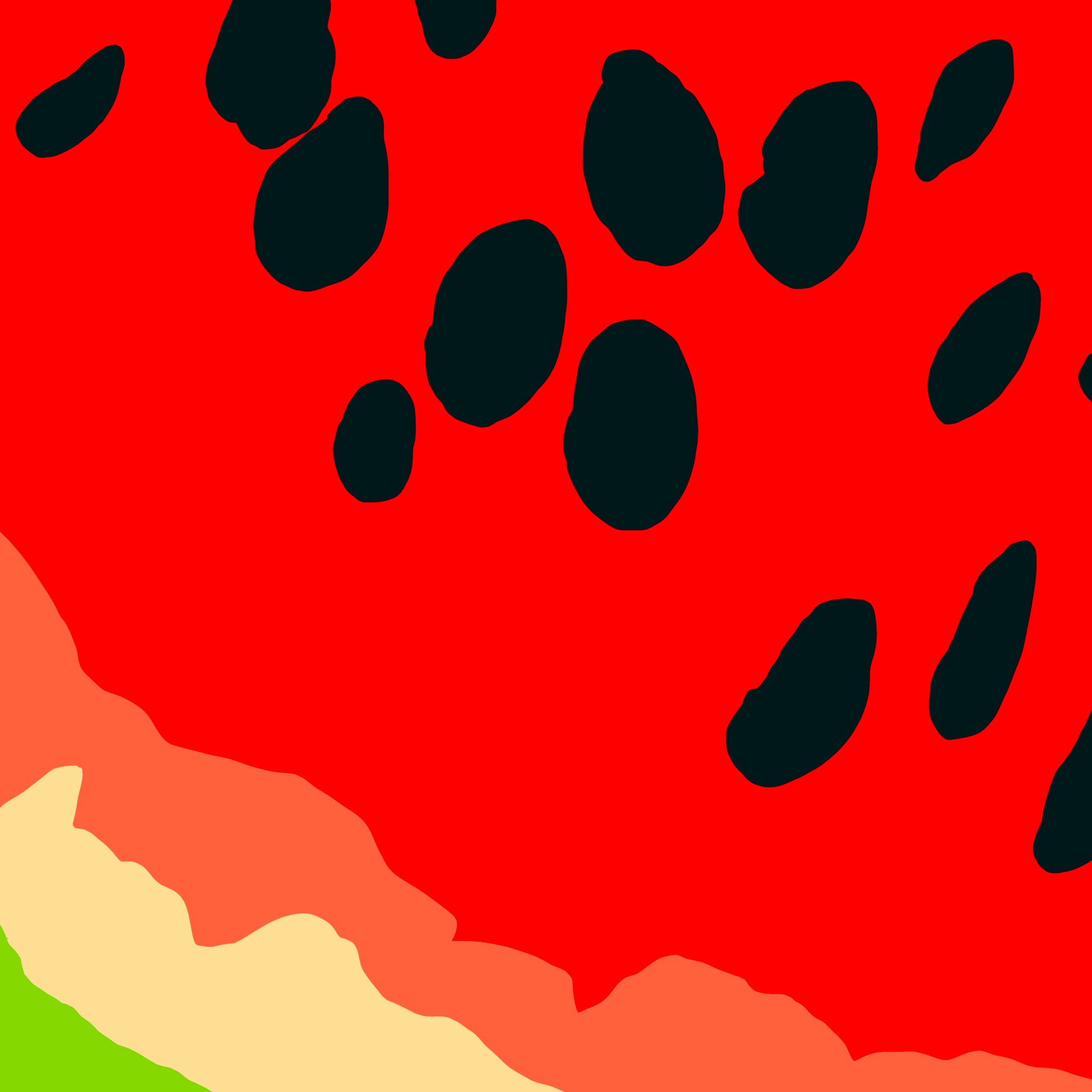 Watermelon Summer  unframed