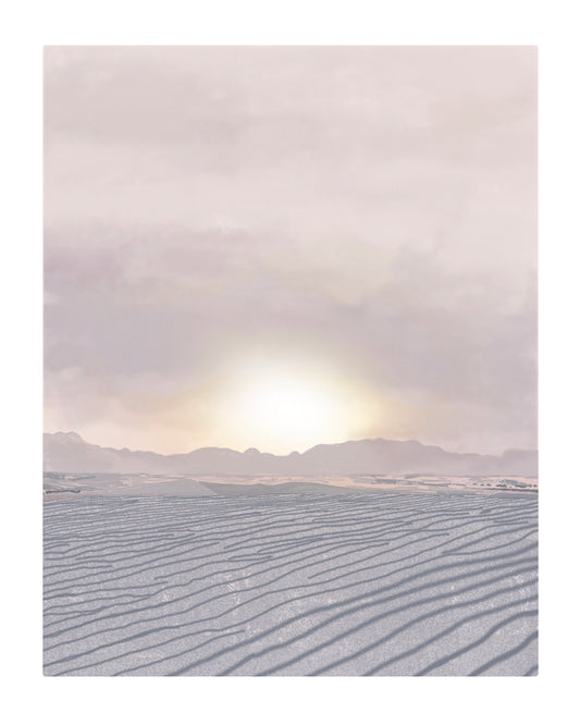 White Sands unframed