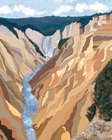 Yellowstone unframed